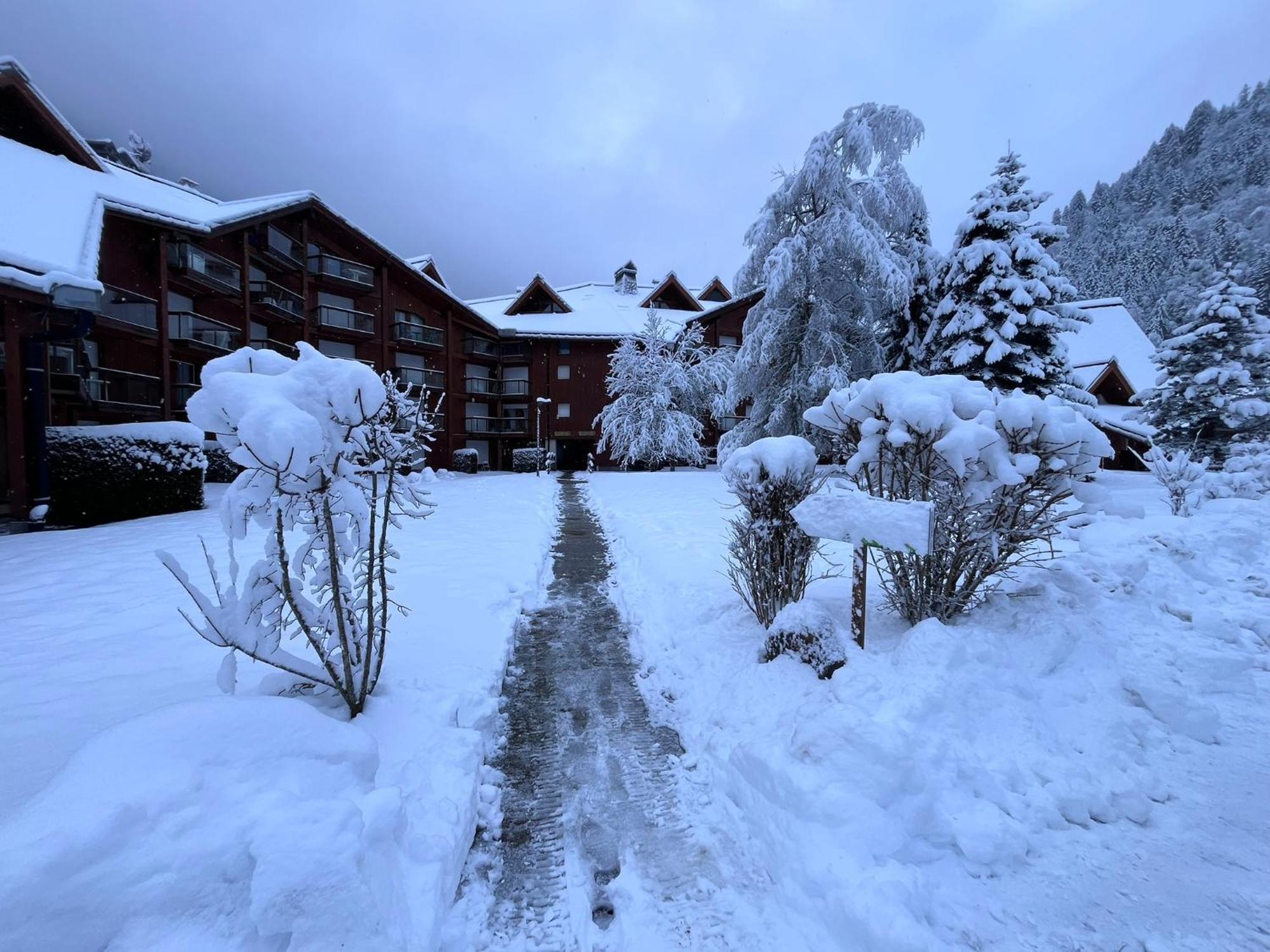 Aux Pieds Des Pistes En Plein Soleil Lägenhet Les Contamines-Montjoie Exteriör bild